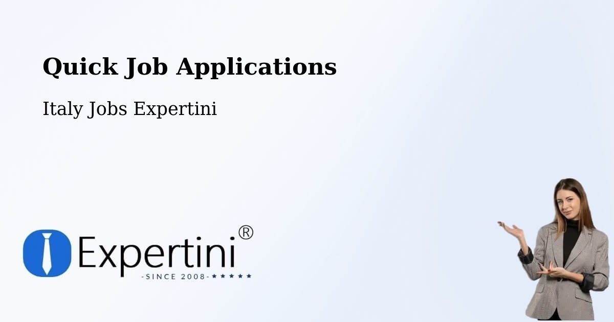 Quick Apply Feature – Esine - Italy Jobs Expertini